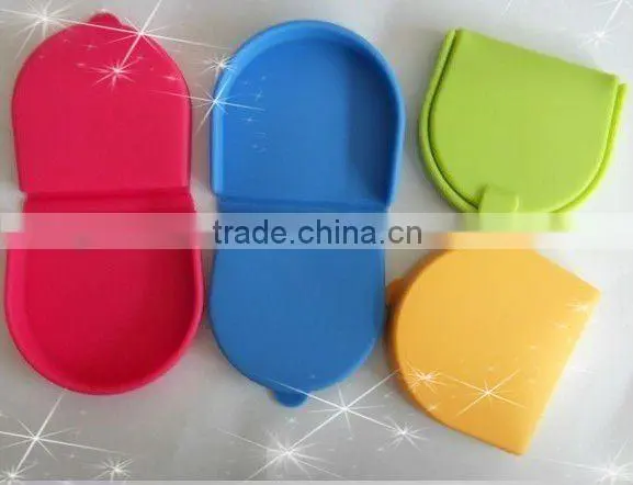 Mini Custom Silicone Coin Case in Hot 2016 Coin Display Cases