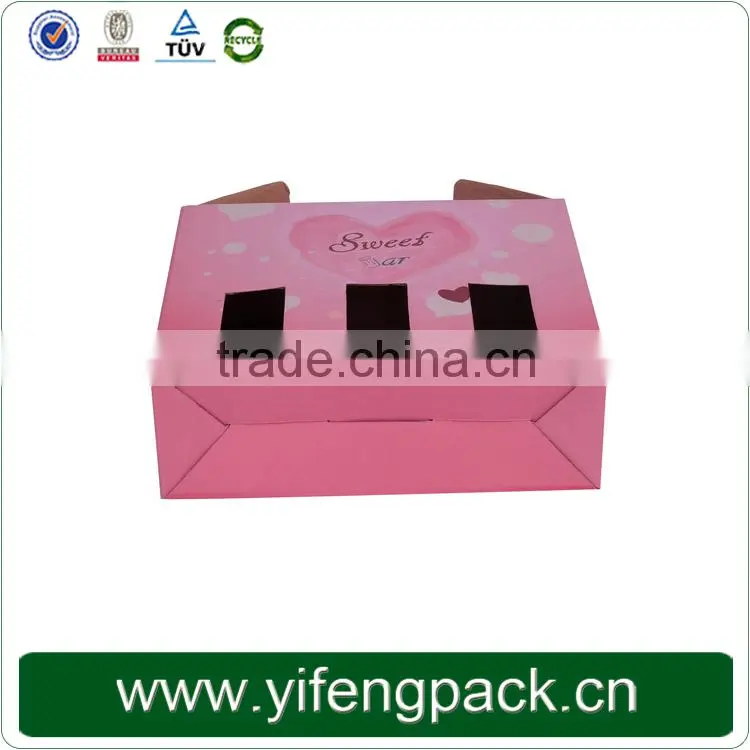 Custom corrugated packaging box