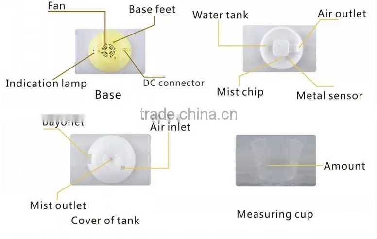 2015 new aroma diffuser / skin care / aromatherapy diffuser