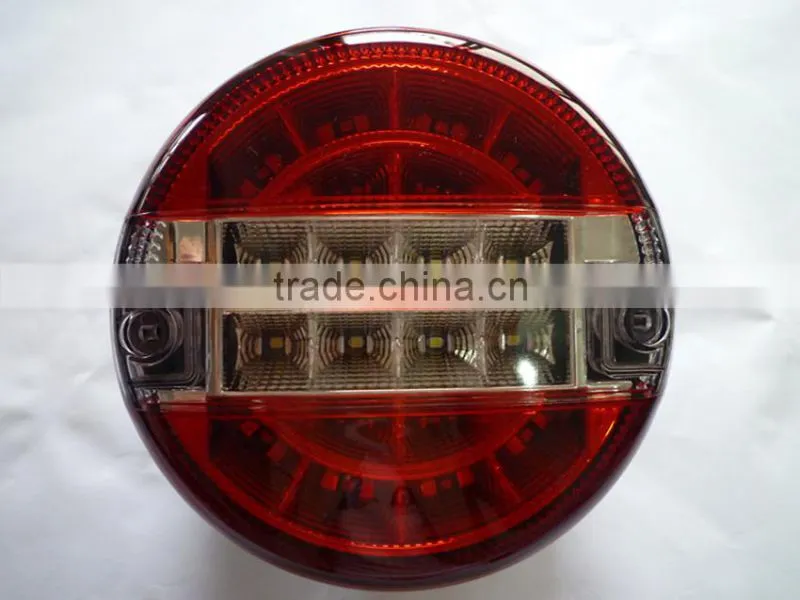 Hamburger LED round tail light