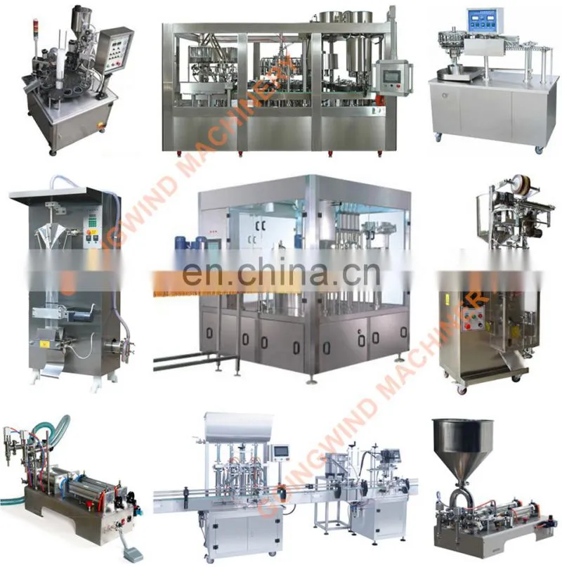 Automatic ghee filling machines auto honey canning machine palm oil filling packing machinery cheap price for sale