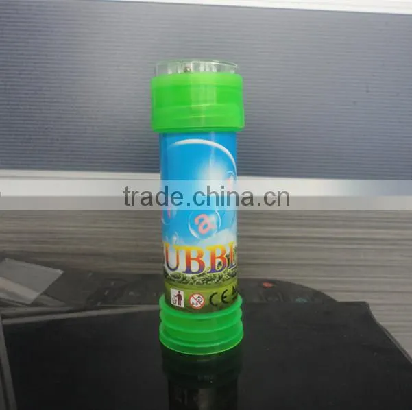 bubble game ,60ml bubble water with maze game on the top bottle