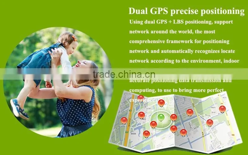 2015 Mini GPS Tracker Watch For Kids SOS Emergency Anti Lost Smart Mobile Phone App Bracelet Wristband Two Way Communication