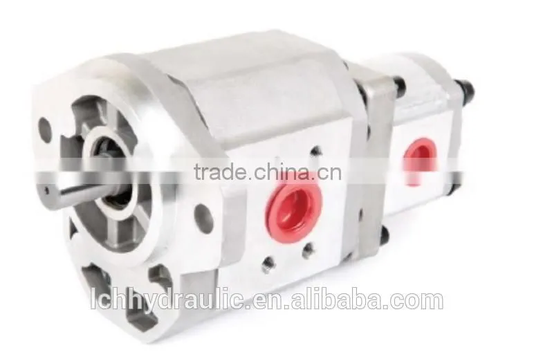 aluminium body tandem hydraulic gear pump