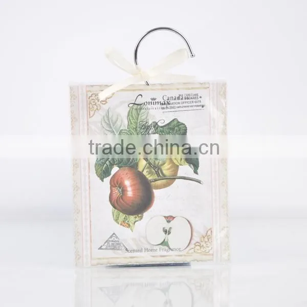 35g scented paper sachet with iron hook