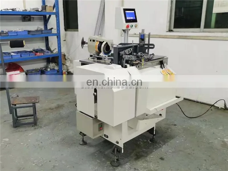 UT150 Automatic Perfume bottle Hang tag Tyer Tying Machine, hand card string loop binding machine
