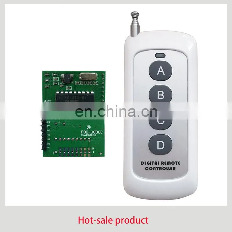 FBD-3800 Rf 4 channel remote control module 433mhz rf module