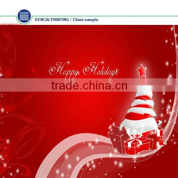 2014 new china products for sale christmas greeting card