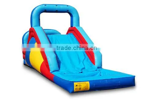 inflatable floating water slide with pool for kids and adults