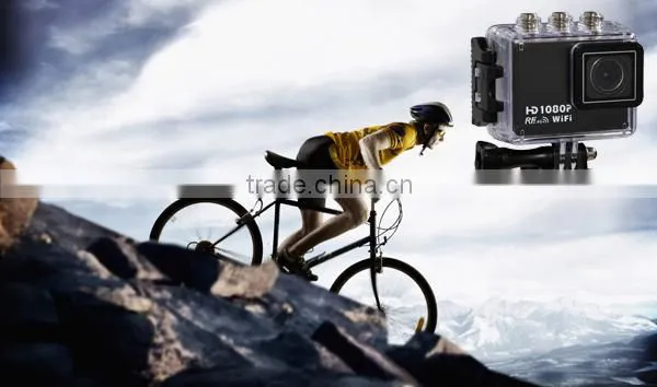 Sport action helmet camera