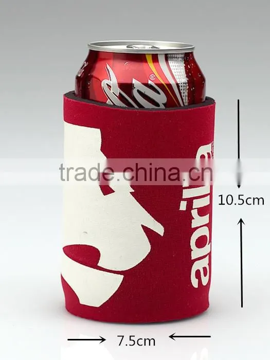 soft neoprene can cooler with sleeve
