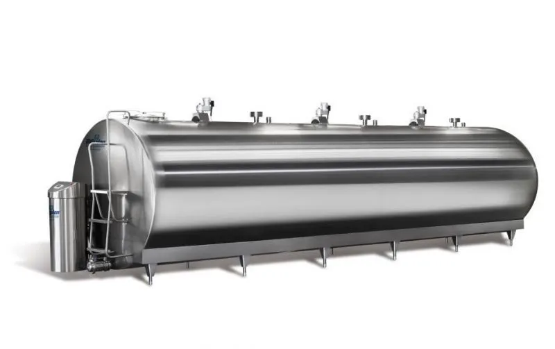 Milk Cooling Tank 1000 Liters Horizontal Milk Cooling Tank Stainless Steel Milk Cooling Storage Price