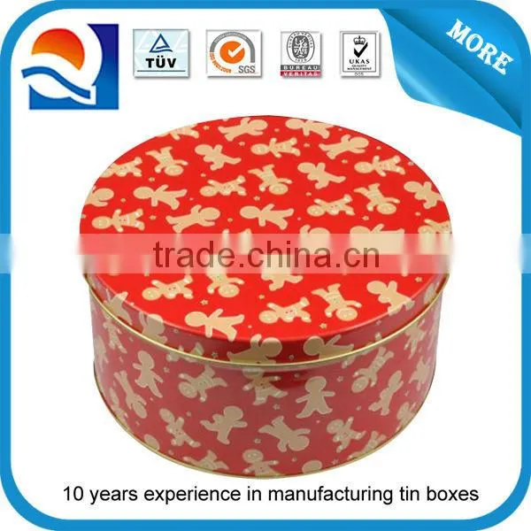 CC round dongguan custom made tin coin box,tin coin box