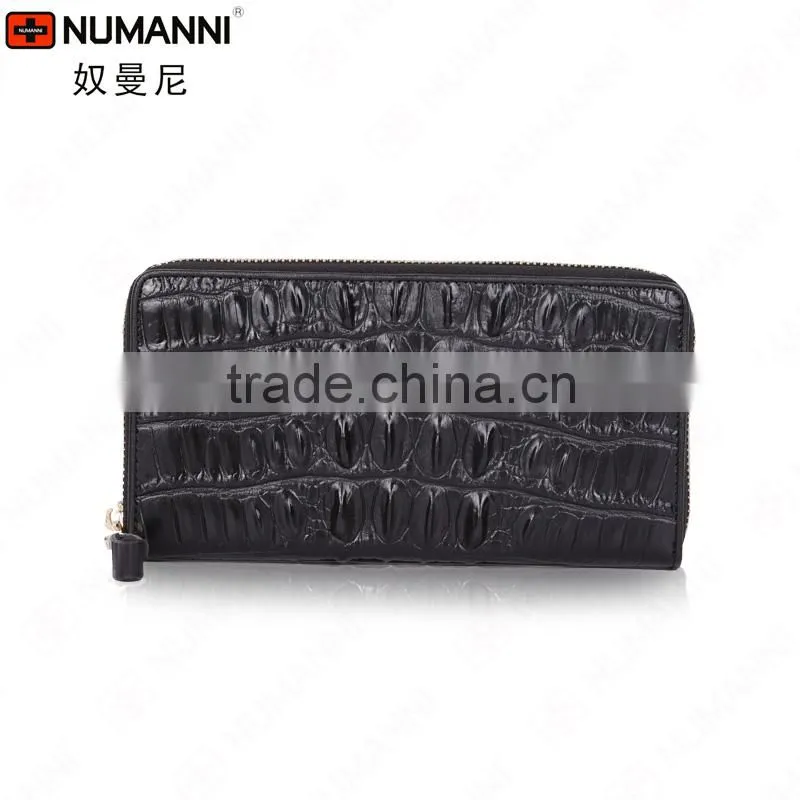 hot sale man hand genuine women leather wallet