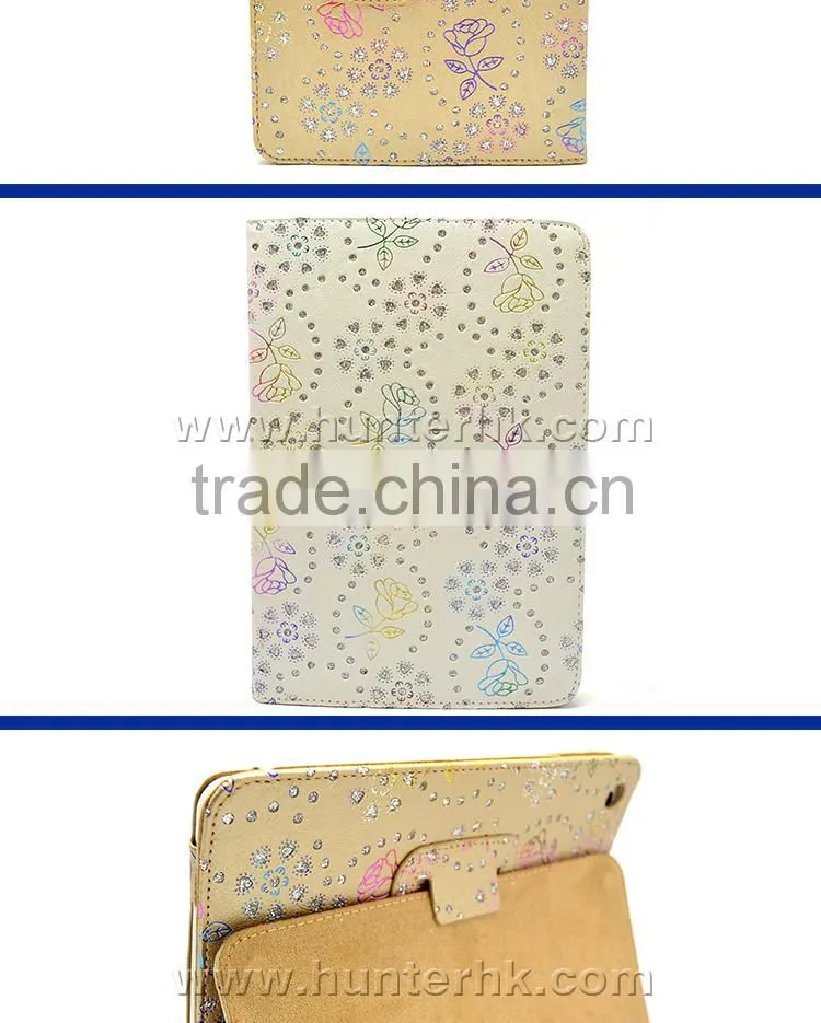 Twinkling Rose Garden Tablet Case For iPad Pro