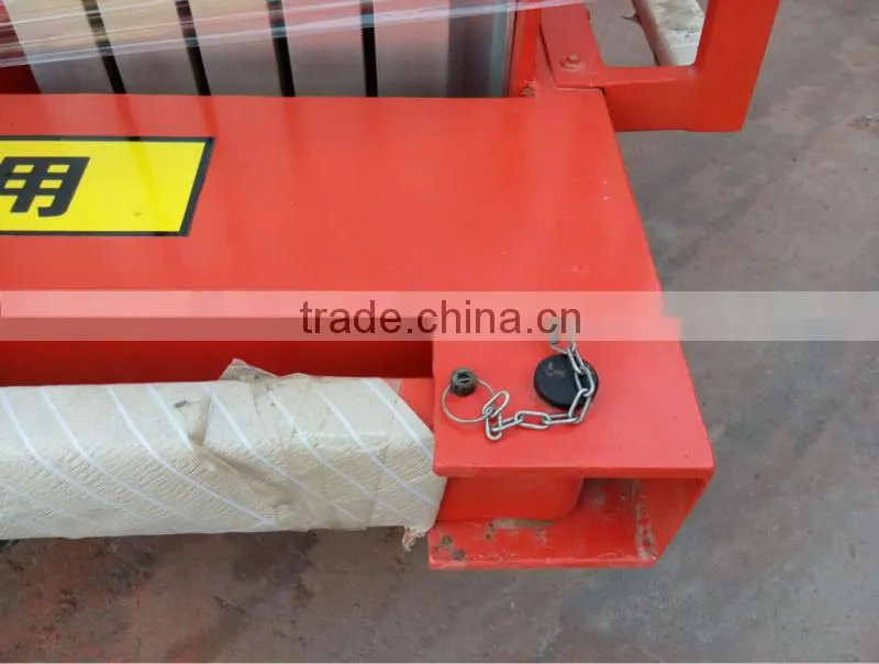 12m mobile hydraulic two mast telescopic aluminium electric lift/ electric ladder