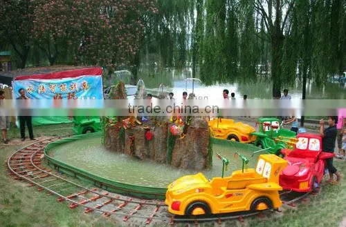 kids electric car with water gun park ride equipment hot ride