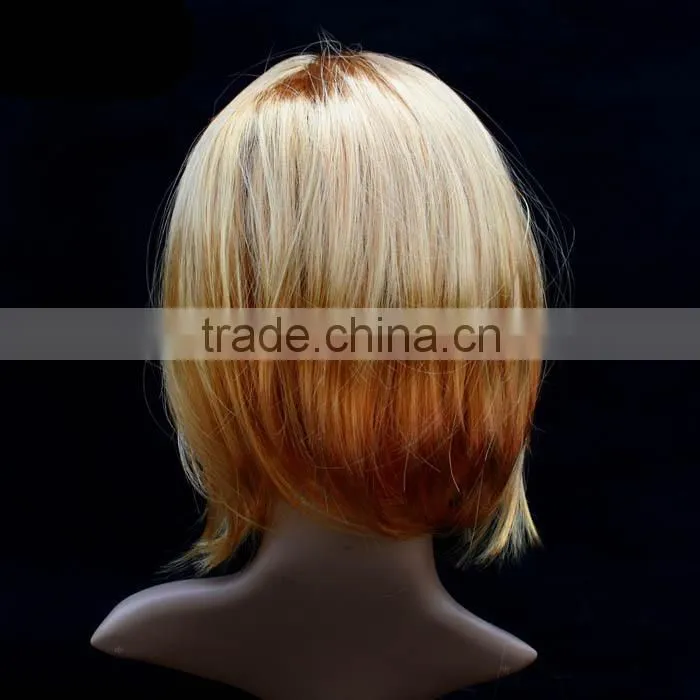 Hot sale artificial cosplay wig for girl