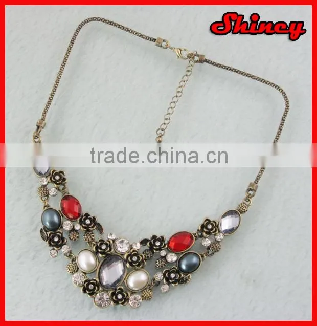 2014 cheap hot healthy alloy tassel necklace