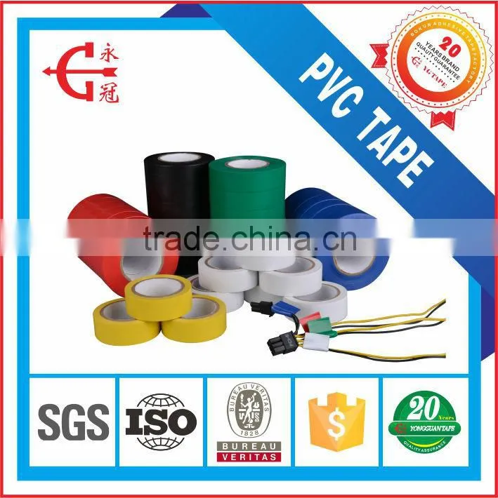 DIFFERENT COLOR PVC Electrical Insulation Tape Log Roll