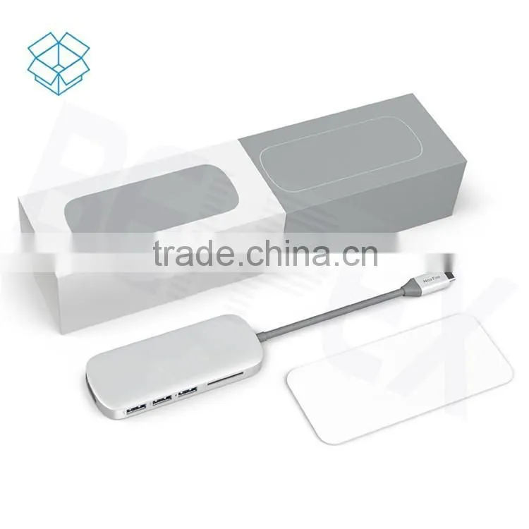 Comb 3.1 Type C Power Charge Hub with Card Reader USB 3.0 Port