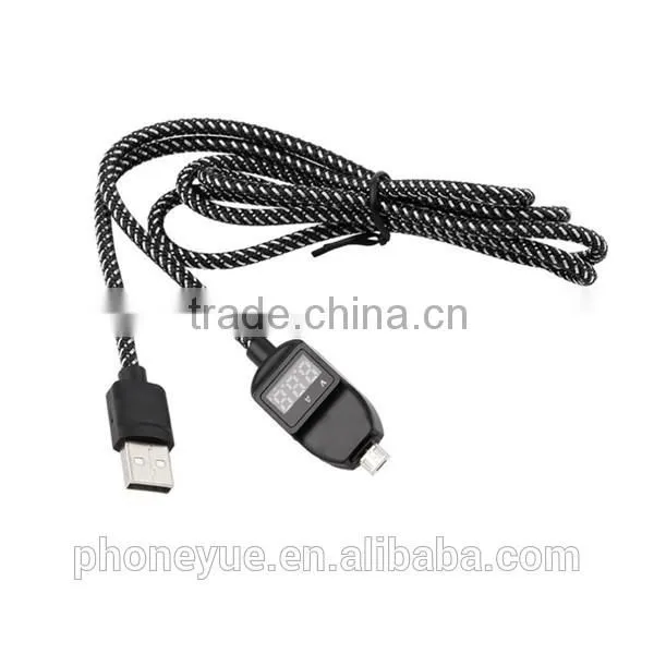 2016 multi-function 20awg current showing usb charger cable