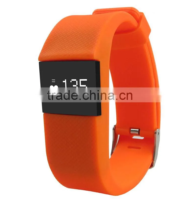 Smart Wristband with Continuous Heart Rate Monitoring and Activity Fitness Tracker,Bluetooth Sport Smart Bracelet Watch tw64