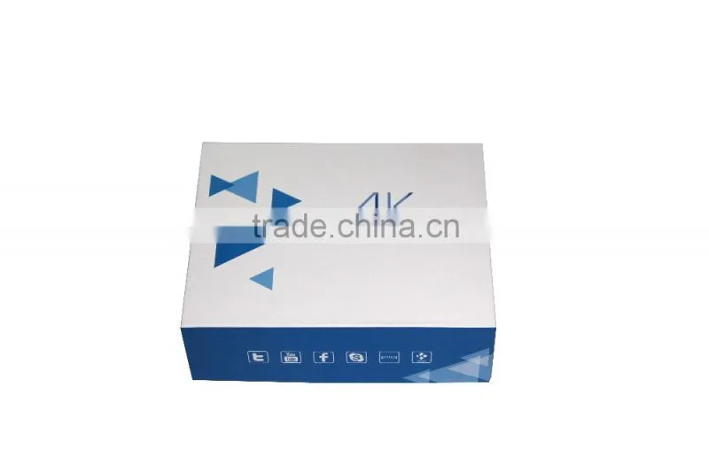 CPU RK3368 64bits Octa core A53, DDR3 2G eMMC Flash 8GB Octa core 4k tv box high quality 4k tv box