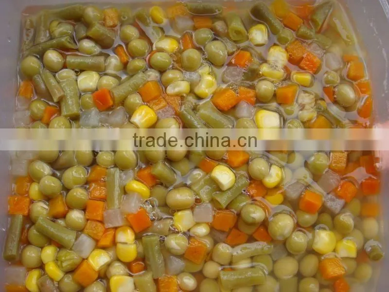 canned mixed vegetables