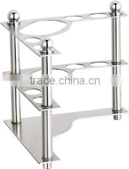 stainless steel table toothbrush / tumbler holder factory