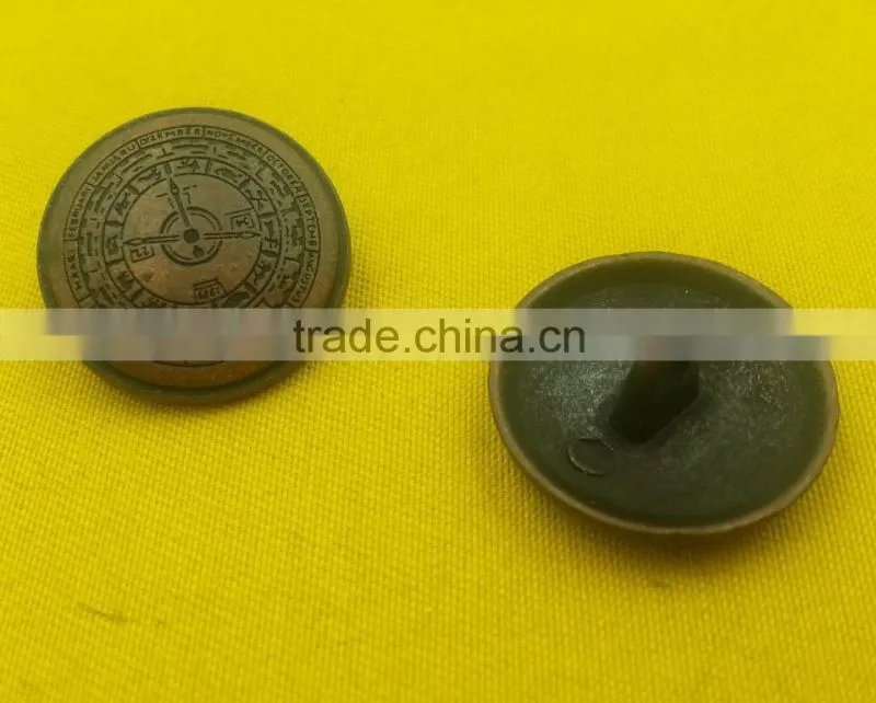 2015 New Arrive Fashion Metal Shank Button For Coats -- MJ1236