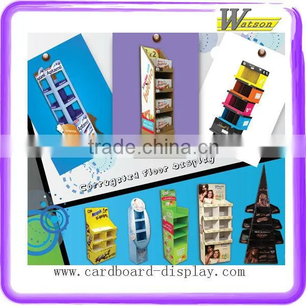 for BB cushion makeup case cardboard display dump bin