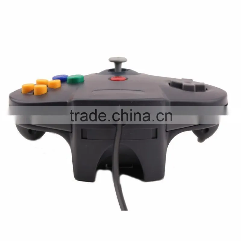 Long Handle Game Controller Pad Joystick for Nintendo 64 N64 System Black