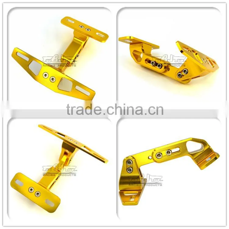 BJ-LPL-033 Aftermarket Universal CNC Aluminum Wholesale Motorcycle License Plate Mount
