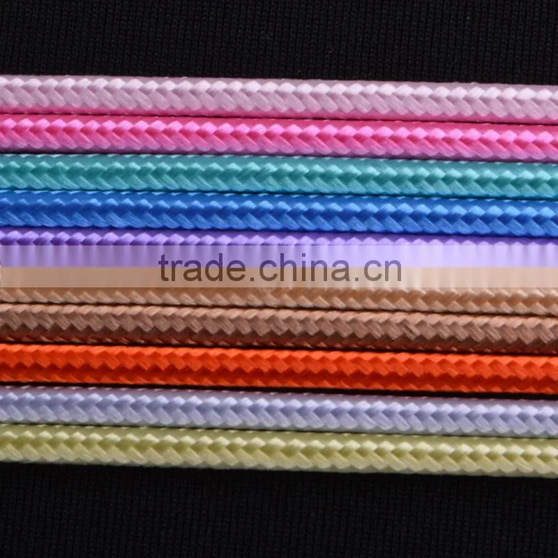 1M USB Fabric Braided Charger Cable Colorful USB Data Cable For Samsung Galaxy s5