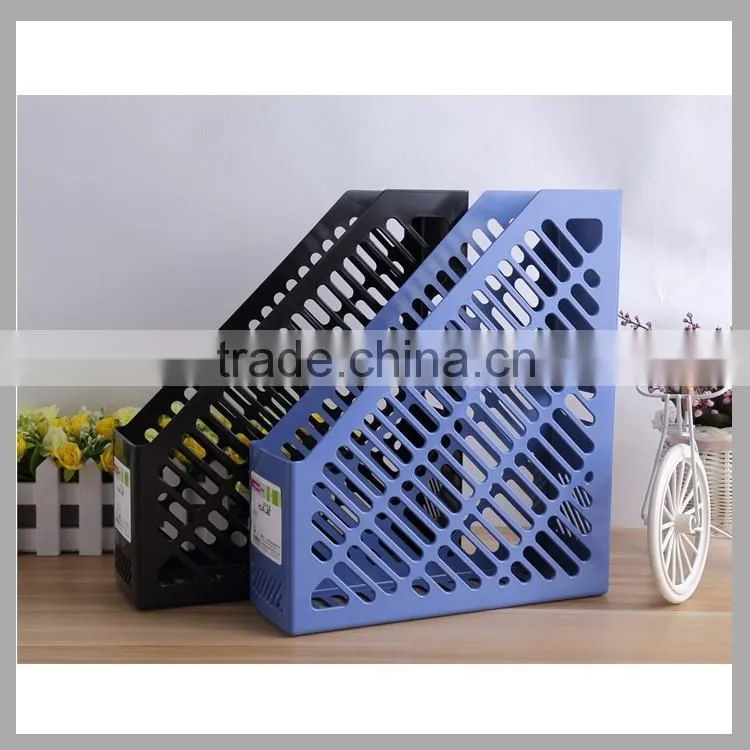 office plastic file box basket cubbyhole file holder document paper magazines rack