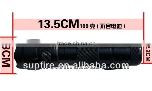 Flexible pressure switch led flashlight