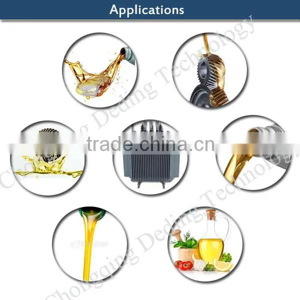 Waste Lube Oil Hydraulic Oil Fuel Oil Vacuum Purifier Factory China