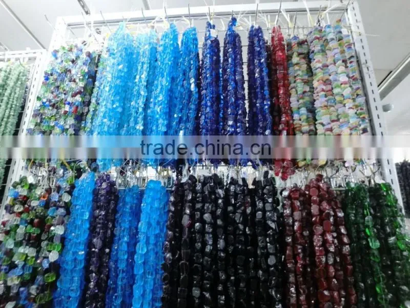natural matte sea blue gemstone bead/4-12mm frosted glass round beads