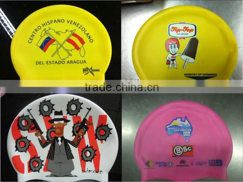 Super flexible silicone swimming cap,adult swimming cap of TP-06
