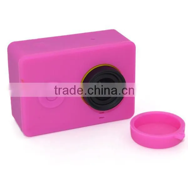 Newest Xiaoyi camera accessories for xiaomi YI, silicone case for xiaomi yi