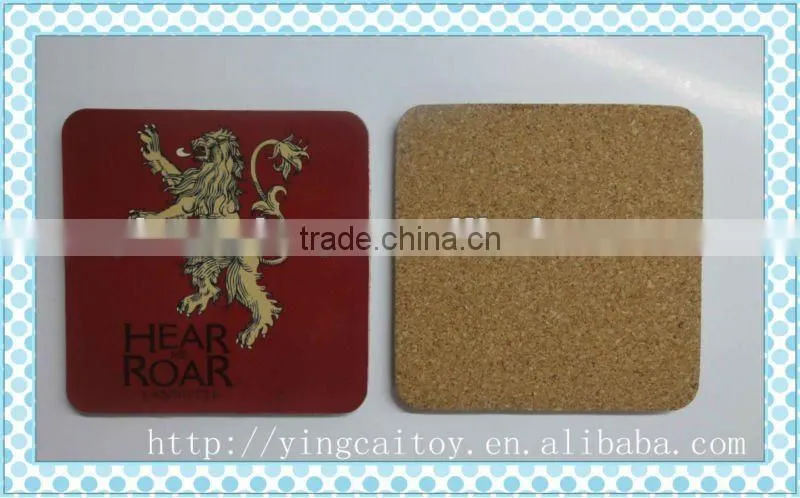 MDF coaster &cork coaster gifts