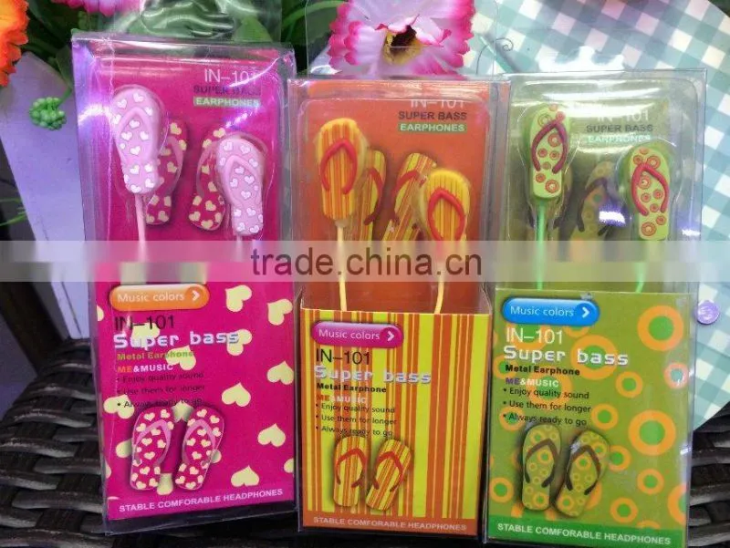 high quality colourful promotion earbud