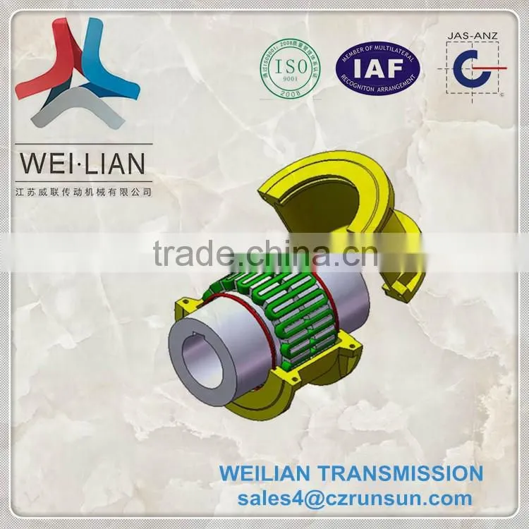 Steel transmission gear shaft couplings for sticker printing machine.