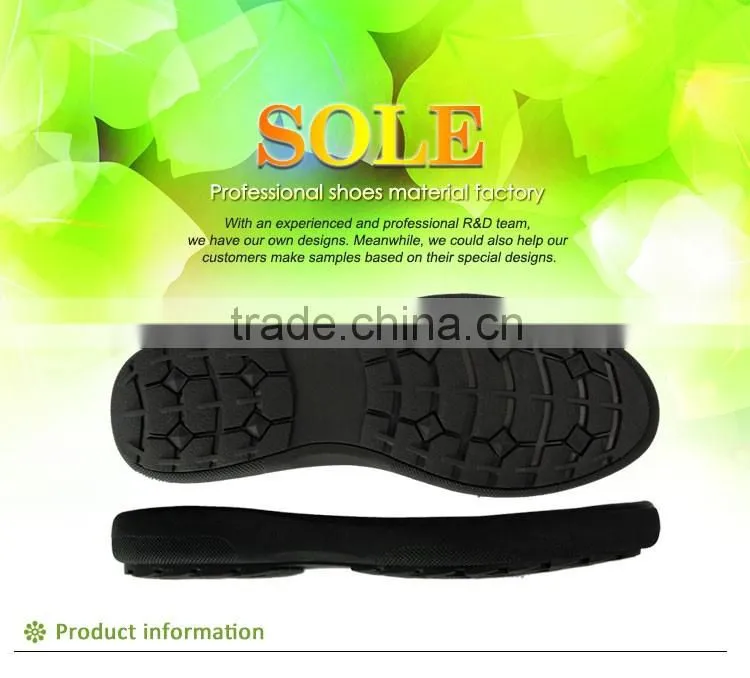 Rubber compound Material and Ladies sole