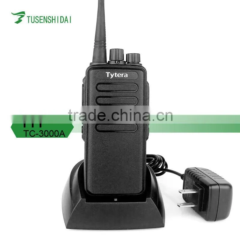 10W Walkie Talkie Big Capacity Battery 3600mAh Digital Two Way Radio For TYT TC3000A With High gain Antenna