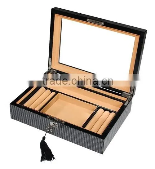 Custom Wooden Cufflinks and Jewelry Box