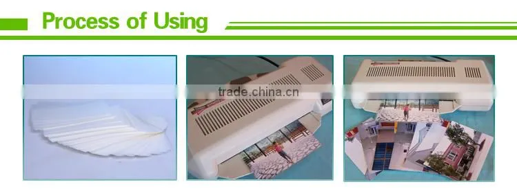 A3 Size Eva + PET Thermal Lamination Pouch Film Sheet