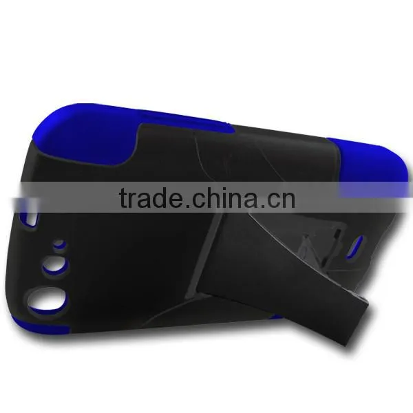T-Stand Dual Layer Armor Case With Kick Stand For BLU life one