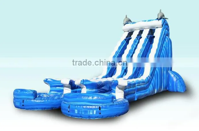 low price kids inflatable water slide backyard for party use